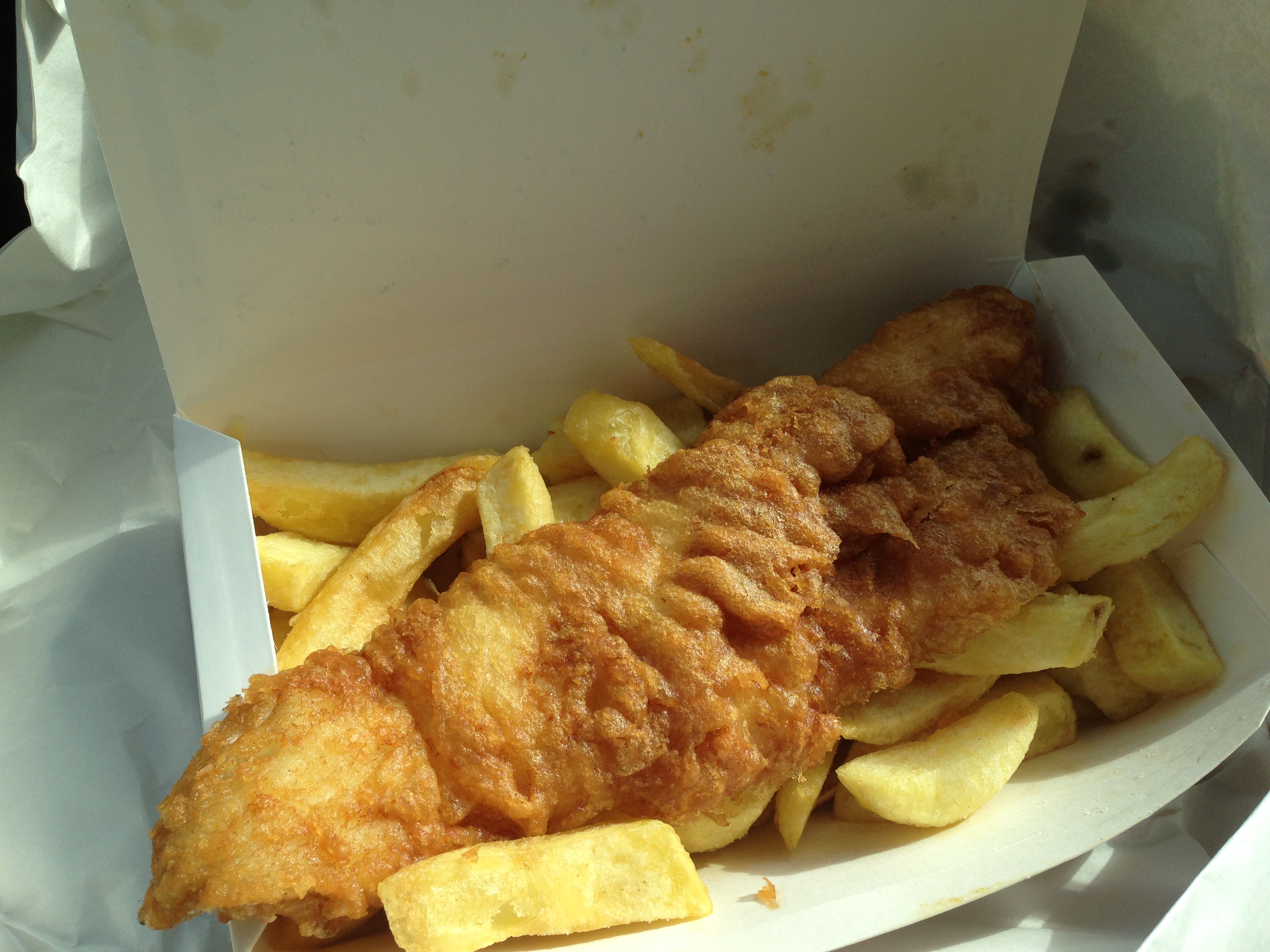 Fish and Chips by the sea