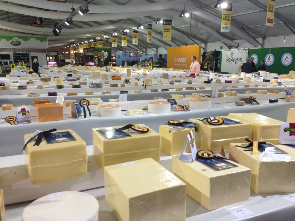 International Cheese Awards - Cheese as far as the eye can see!