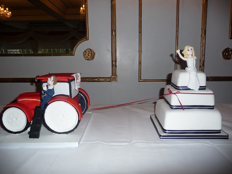 Tractor and Trailer cake