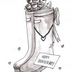 Gifts for Valentine's Day - never give wellies without jewellery!